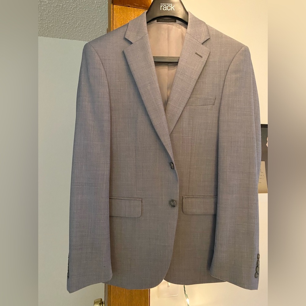 Calvin Klein Light Blue Suit Jacket